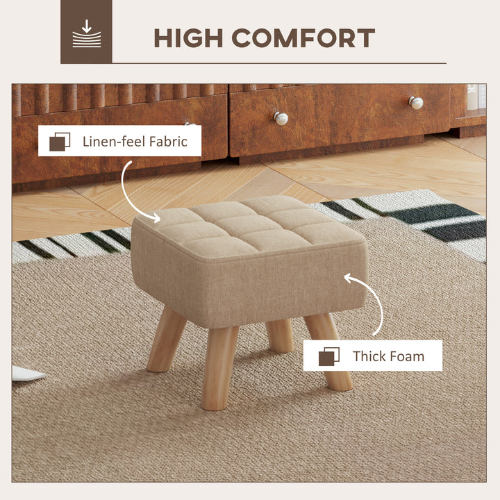 Modern Tufted Footstool