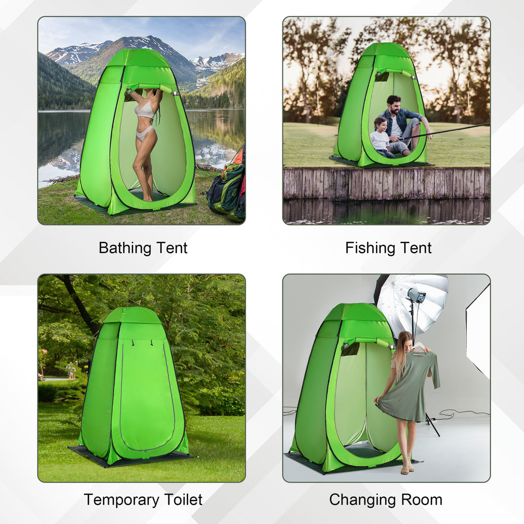 Camping Shower Tent Pop Up Toilet Privacy for Outdoor Changing Dressing Bathing Storage Room Tents