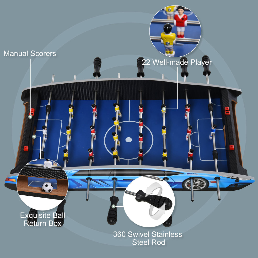 2ft Foosball Table Football Game Table Arcades Competition Sized for Indoor