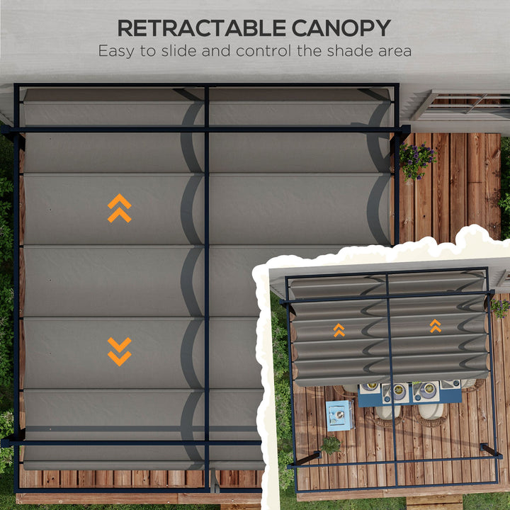 3 x 3(m) Retractable Pergola