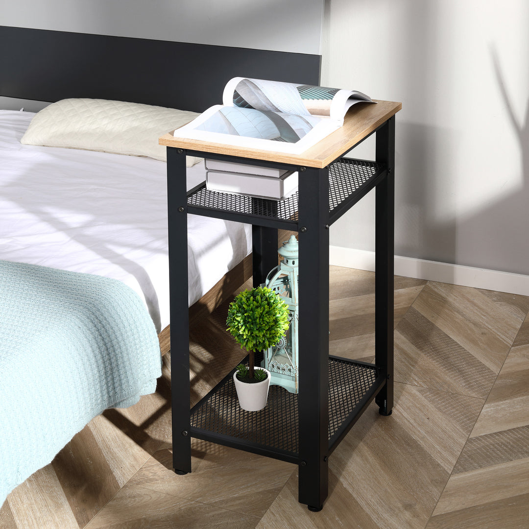 HOMCOM Industrial Chic Side Table