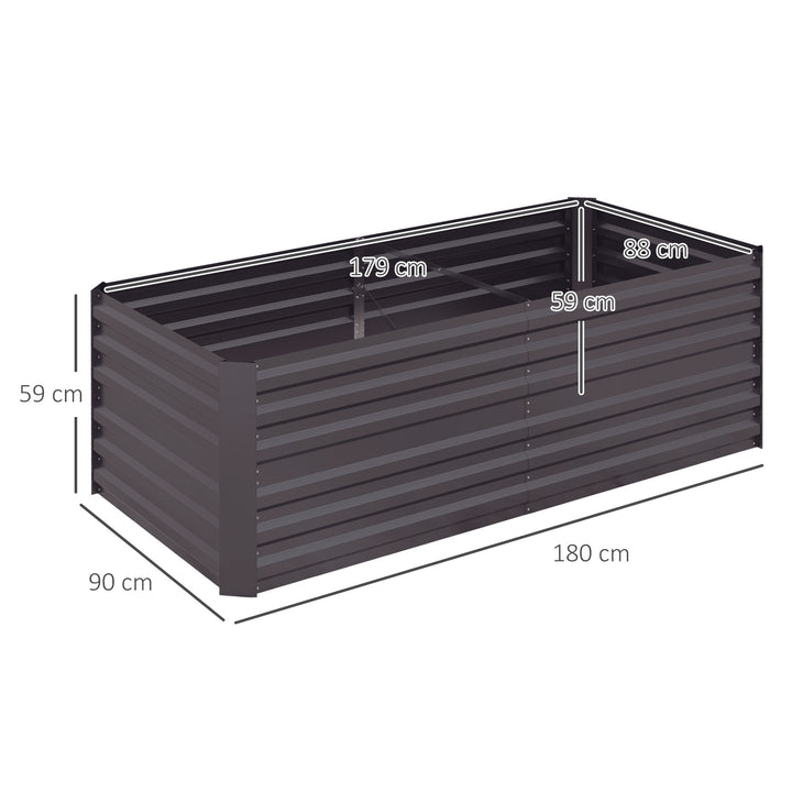 Set of 2 Raised Beds for Garden