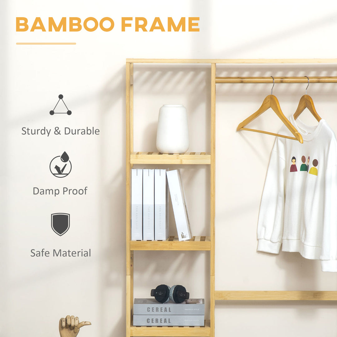 Bamboo Garment Rack