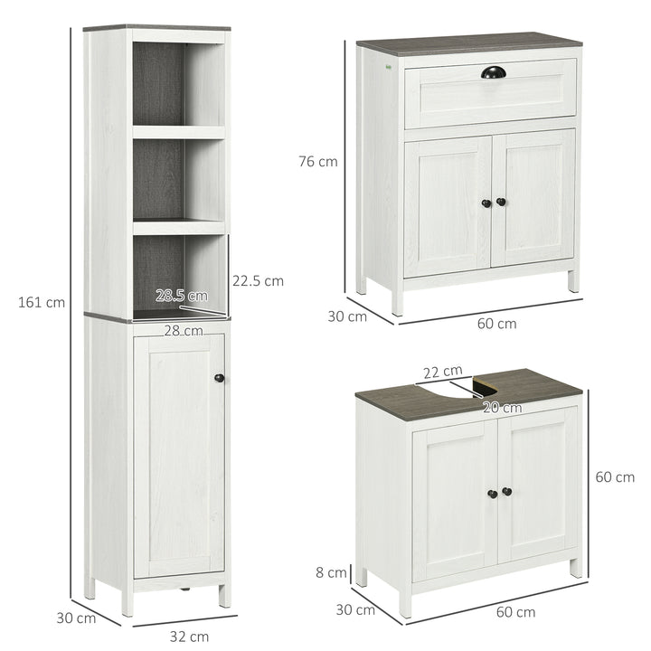 Kleankin Bathroom Furniture Set