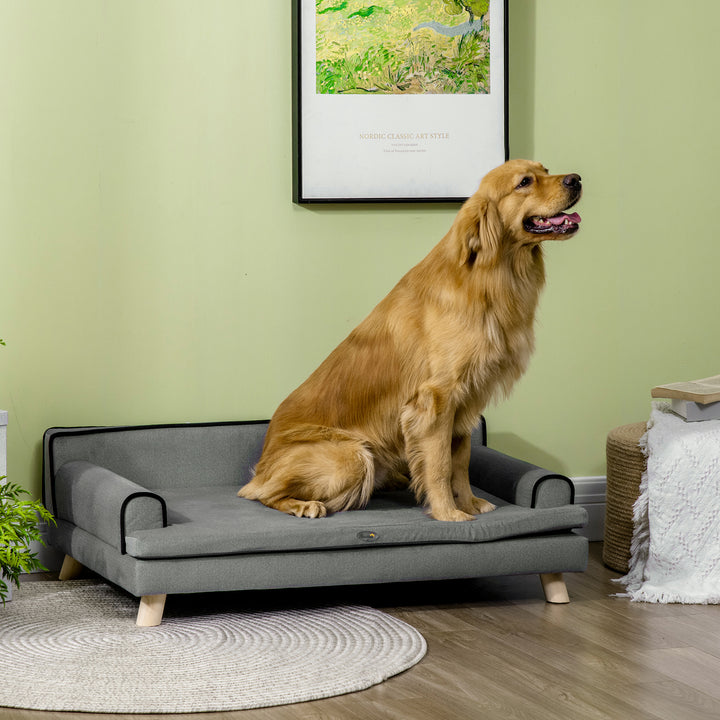 Dog Sofa with Water-resistant Fabric