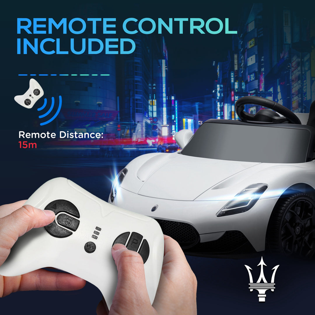 Maserati MC20 Licensed 12V Kids Electric Ride on Car with Remote Control