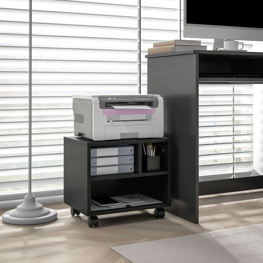 2-Tier Printer Stand with Storage