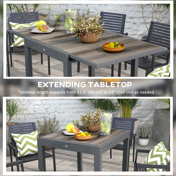 Extending Garden Table