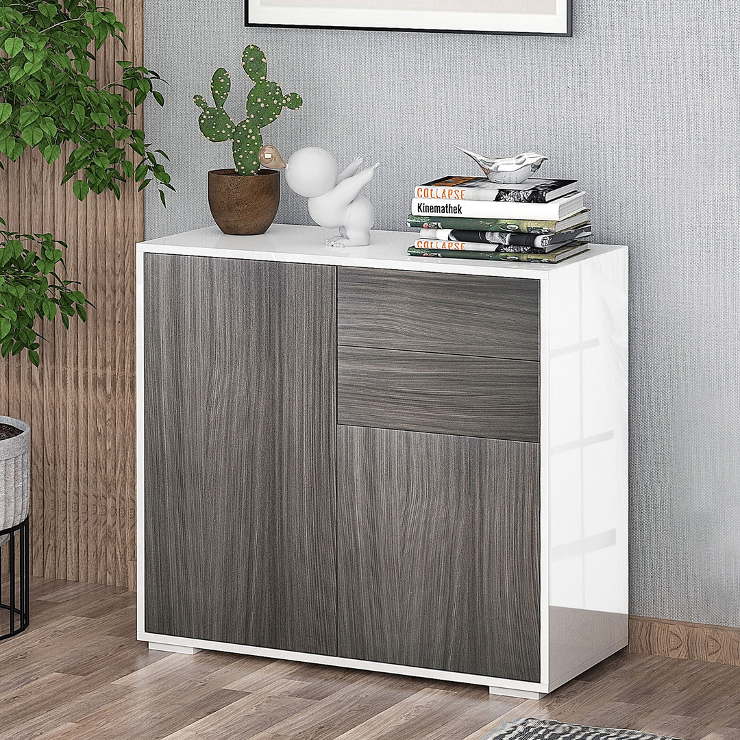 Contemporary Freestanding Kitchen Cabinet