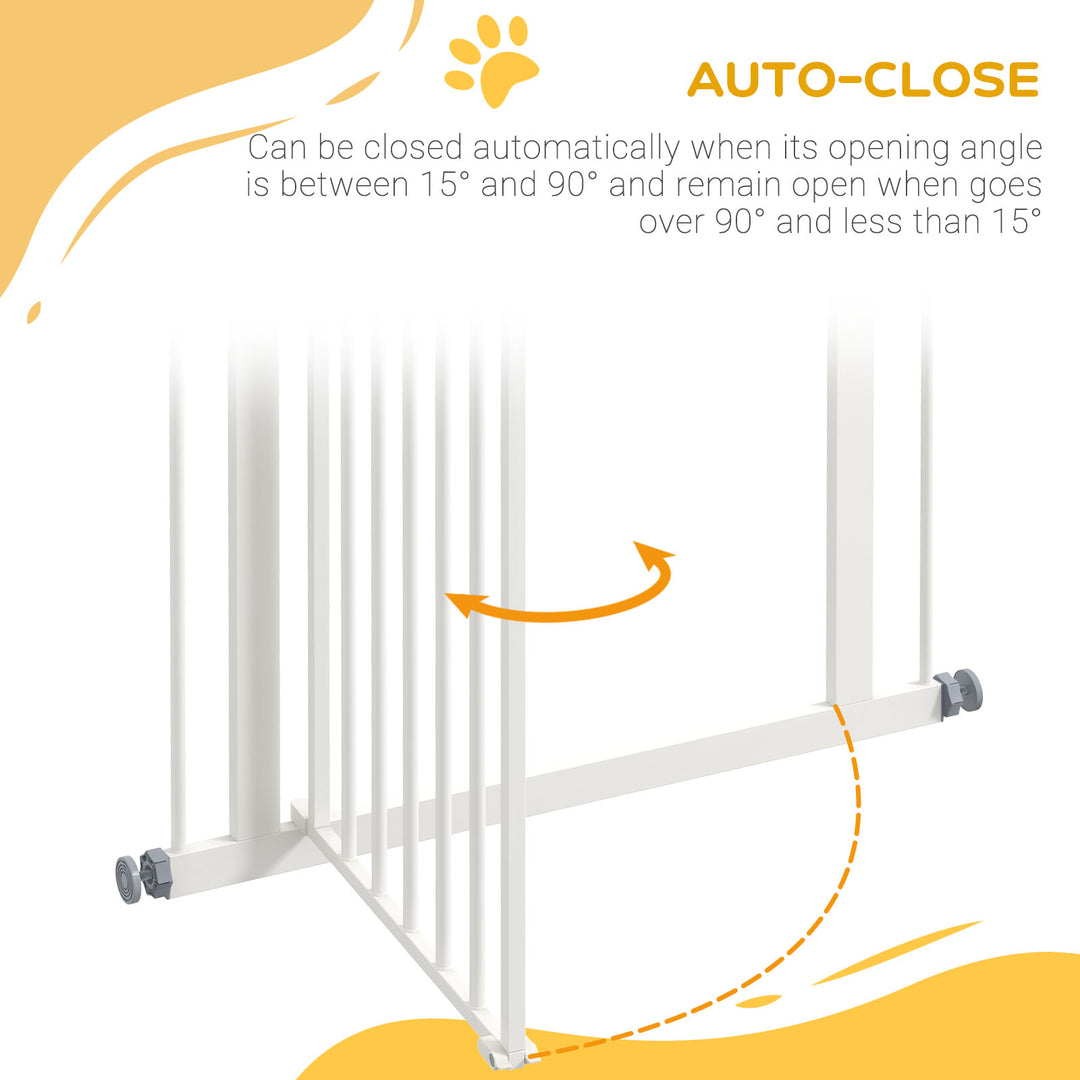 Metal Pet Safety Gate Dog Gate Folding Fence