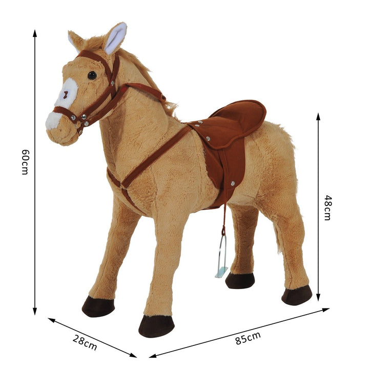 Plush Rocking Pony: Interactive Children's Toy with Sounds