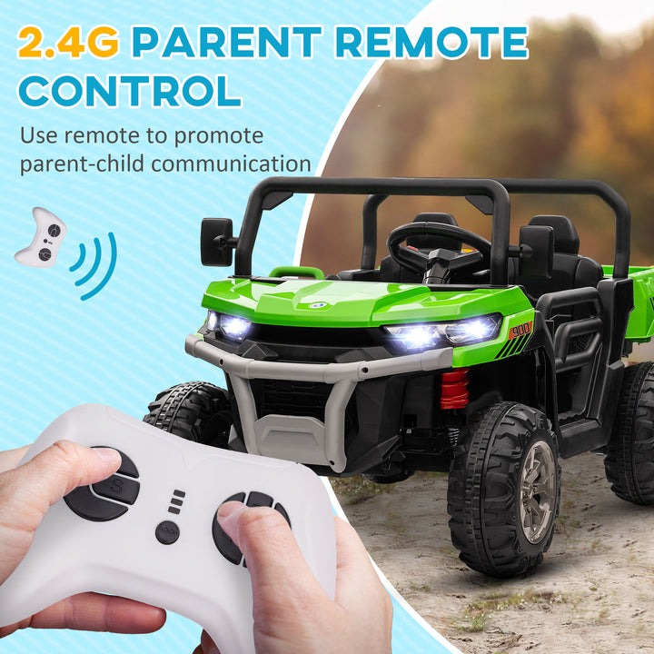 12V Two-Seater Kids Electric Ride-On Car