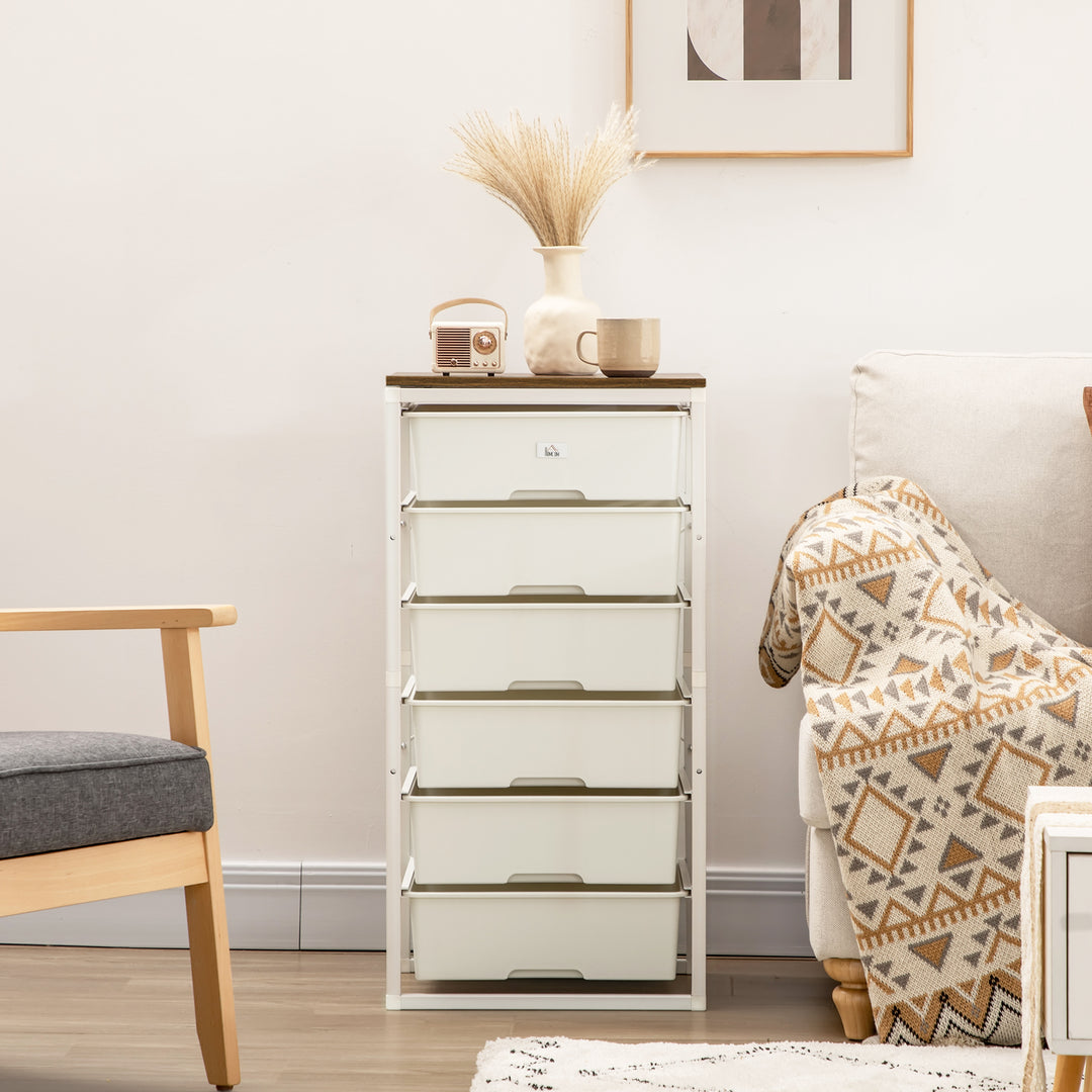 Bedroom Storage Chest of 6 Drawers