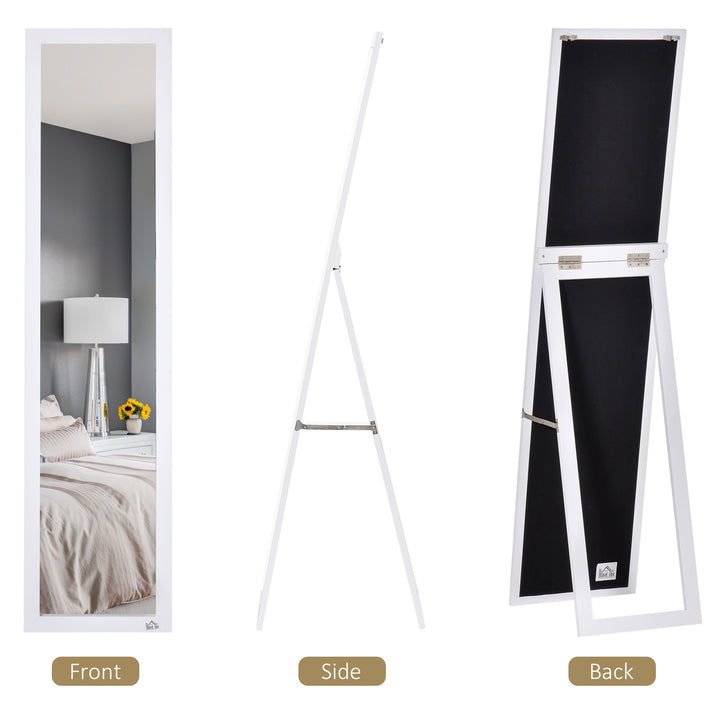 Floor Length Mirror with Back Stand or Wall Mounted