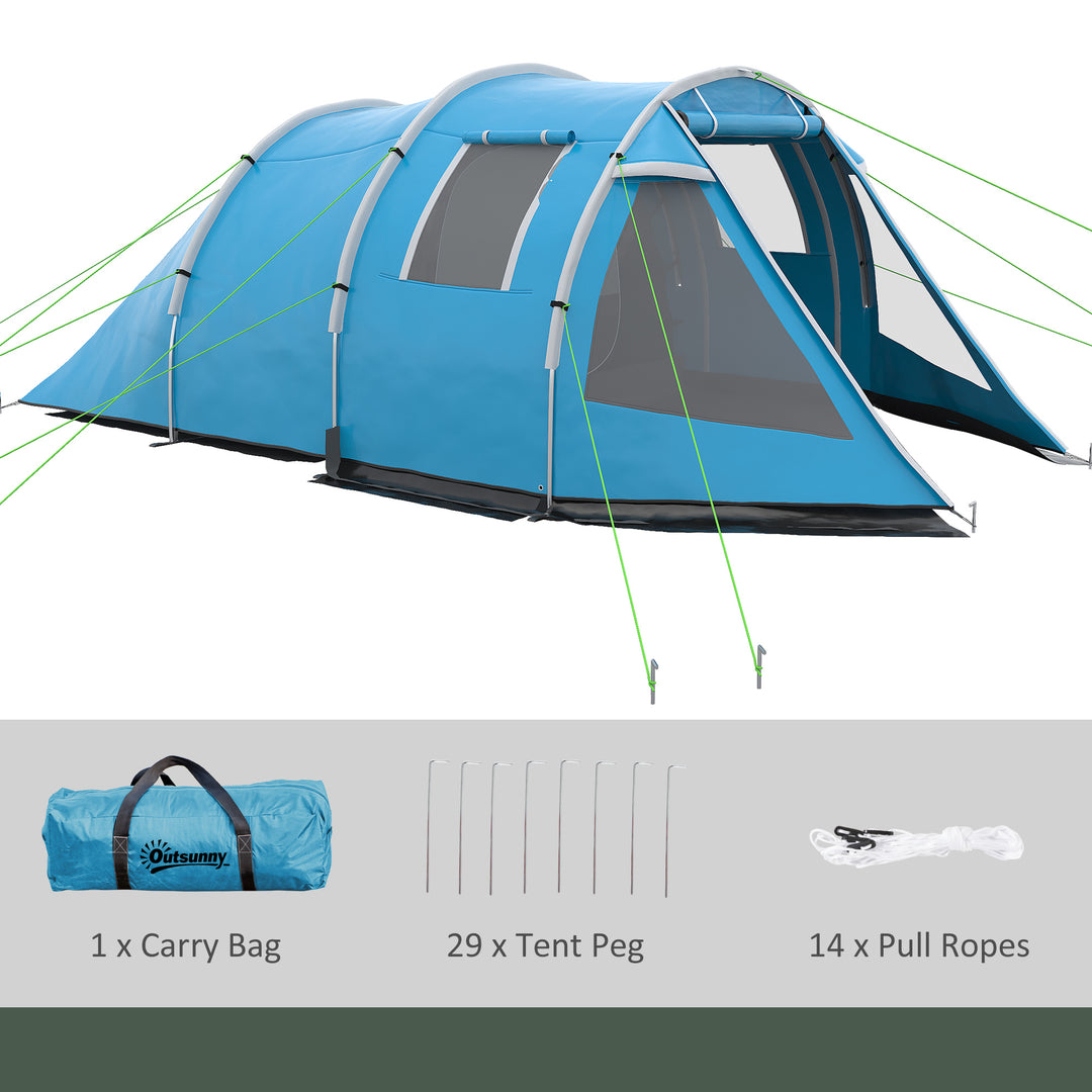 3-4 Man Tunnel Tent