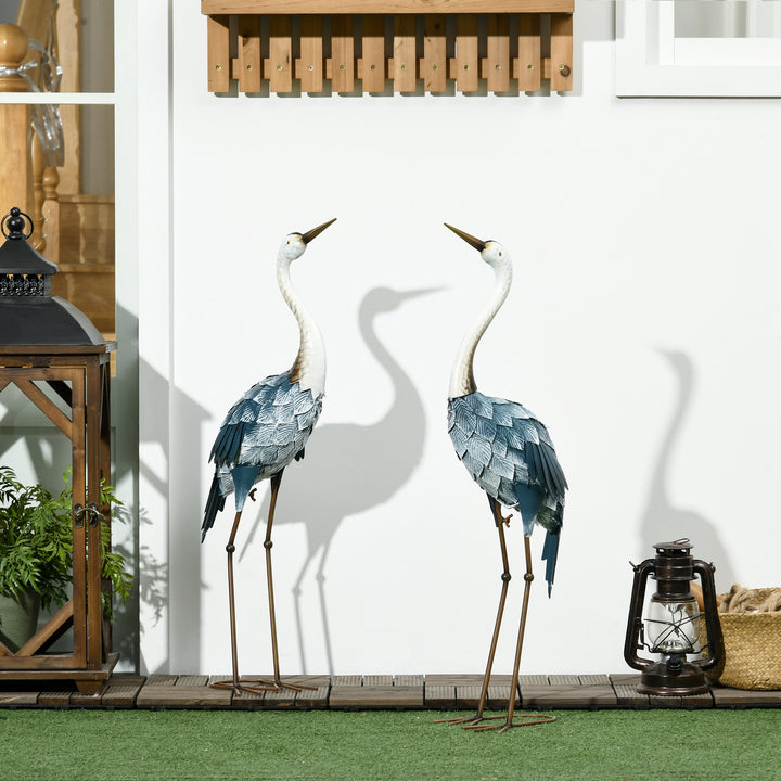 Crane Garden Ornaments