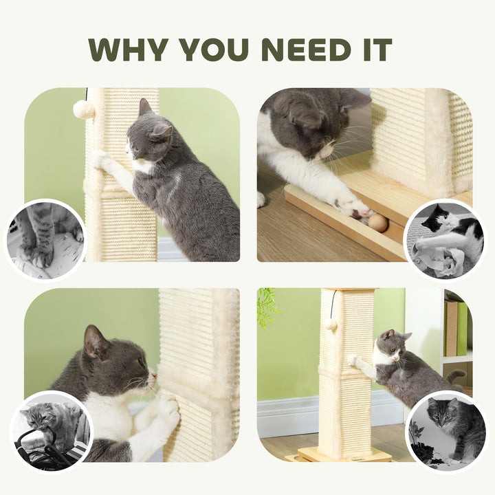 3 in 1 Cat Scratching Post