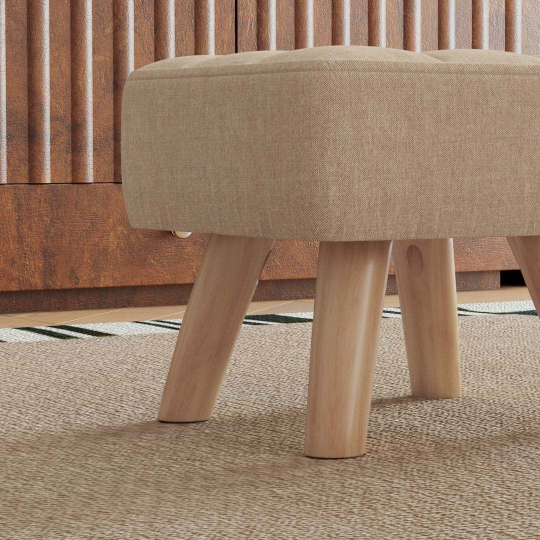 Modern Tufted Footstool