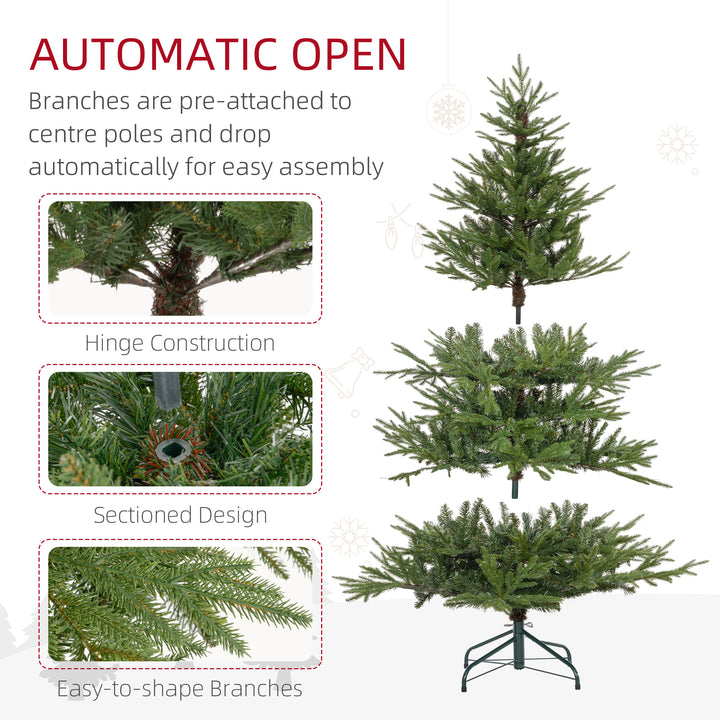 5ft Artificial Christmas Tree with 1724 Tips