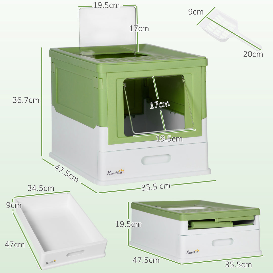 Hooded Cat Litter Box