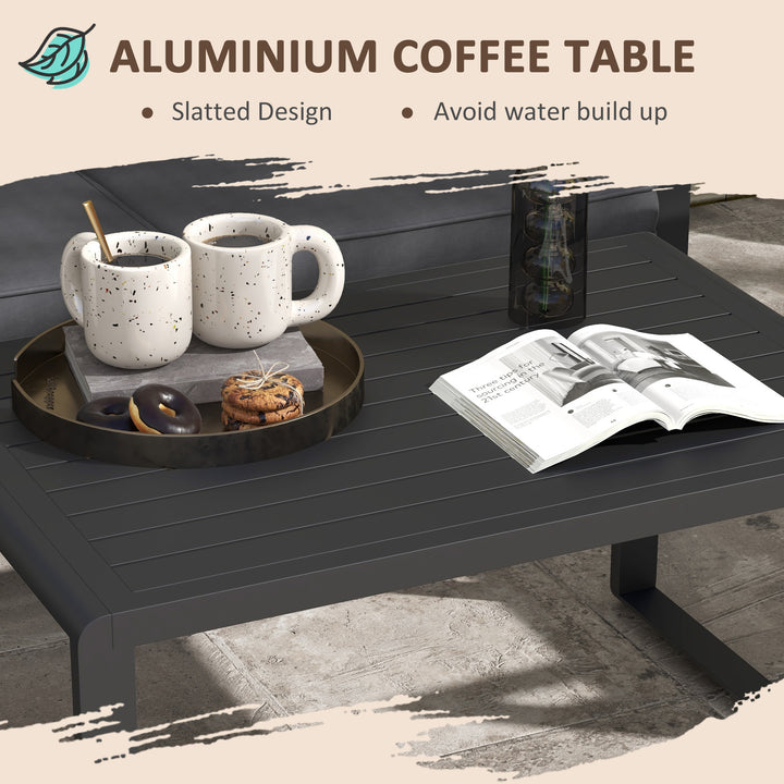 Four-Piece Aluminium Garden Dining Set