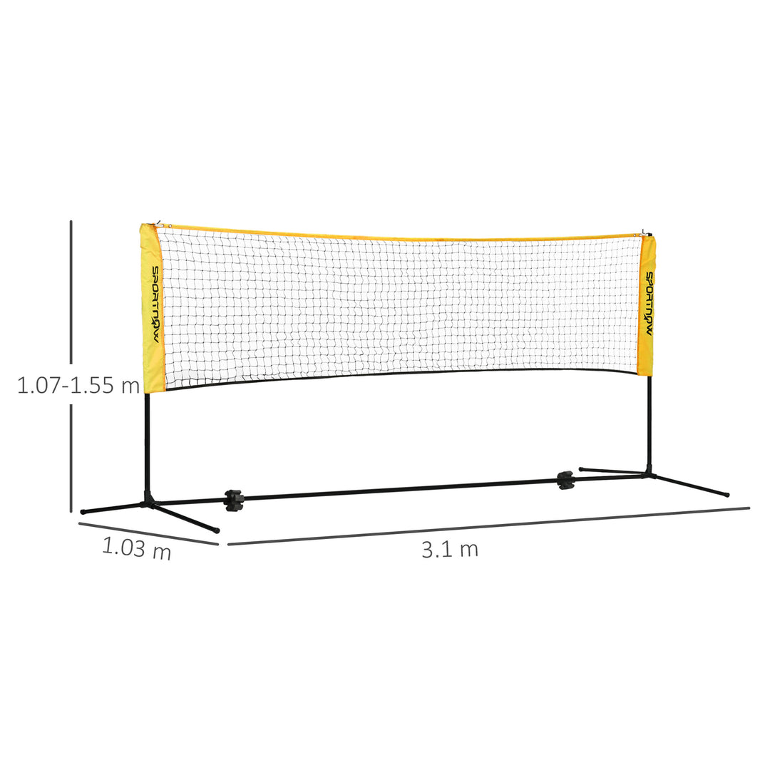 Adjustable Height Badminton Net