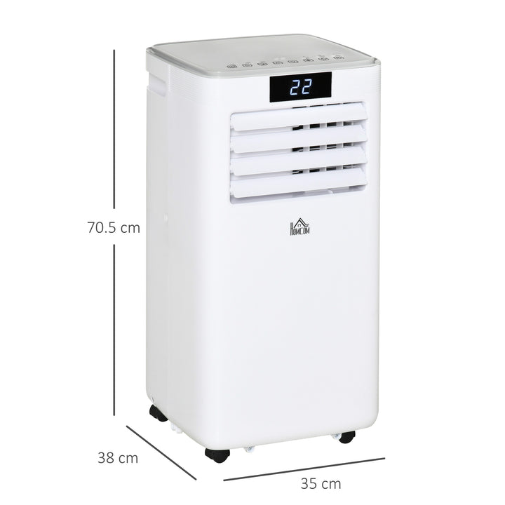 7000 BTU Mobile Air Conditioner Portable AC Unit for Cooling Dehumidifying Ventilating w/ Remote Controller