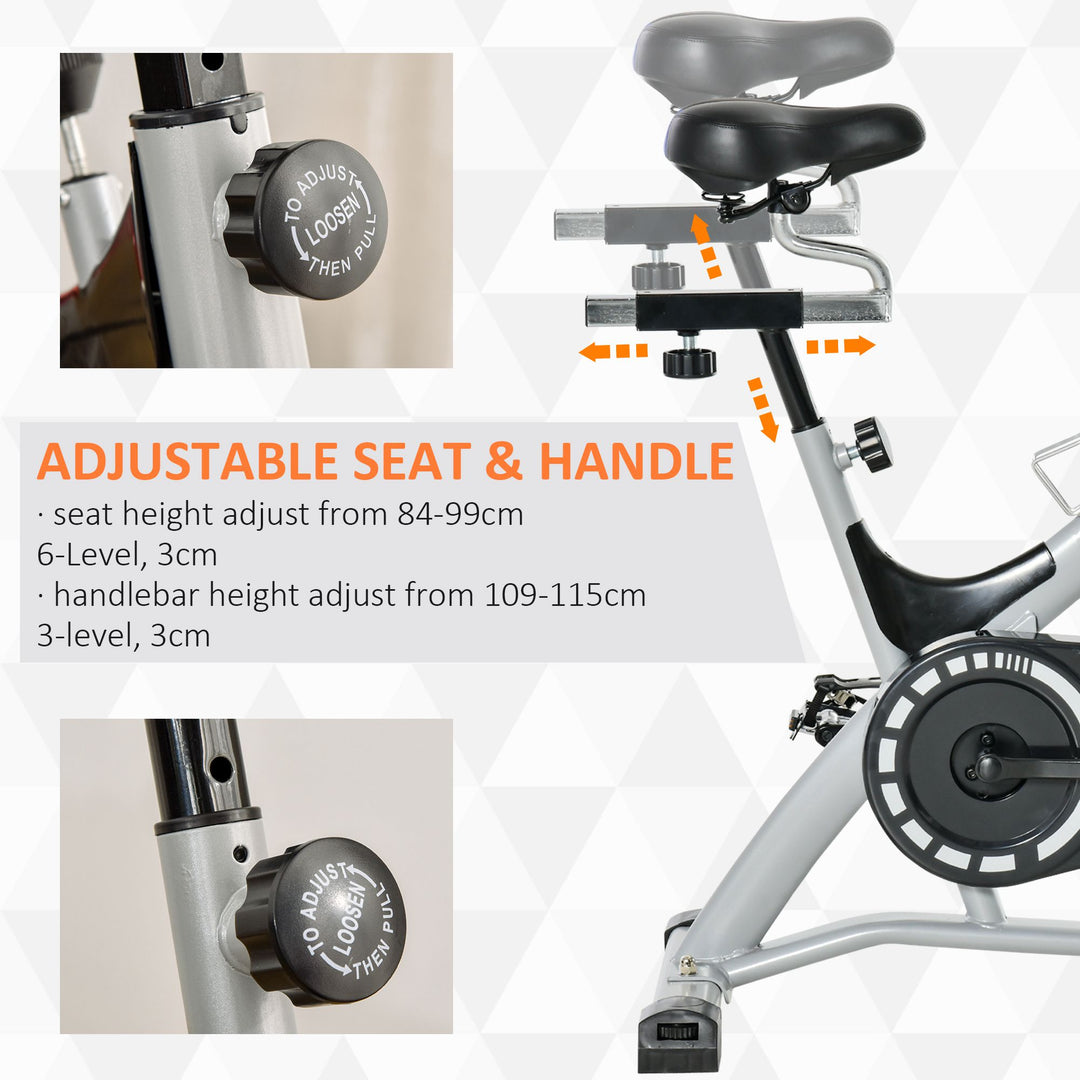 Indoor Cycling Exercise Bike Quiet Drive Fitness Stationary