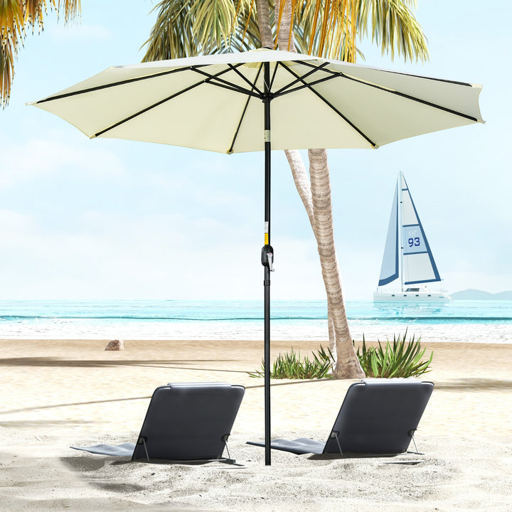 3(m) Tilting Parasol Garden Umbrellas