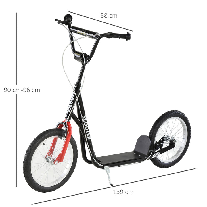 Kids Scooter with Height-Adjustable Handlebar