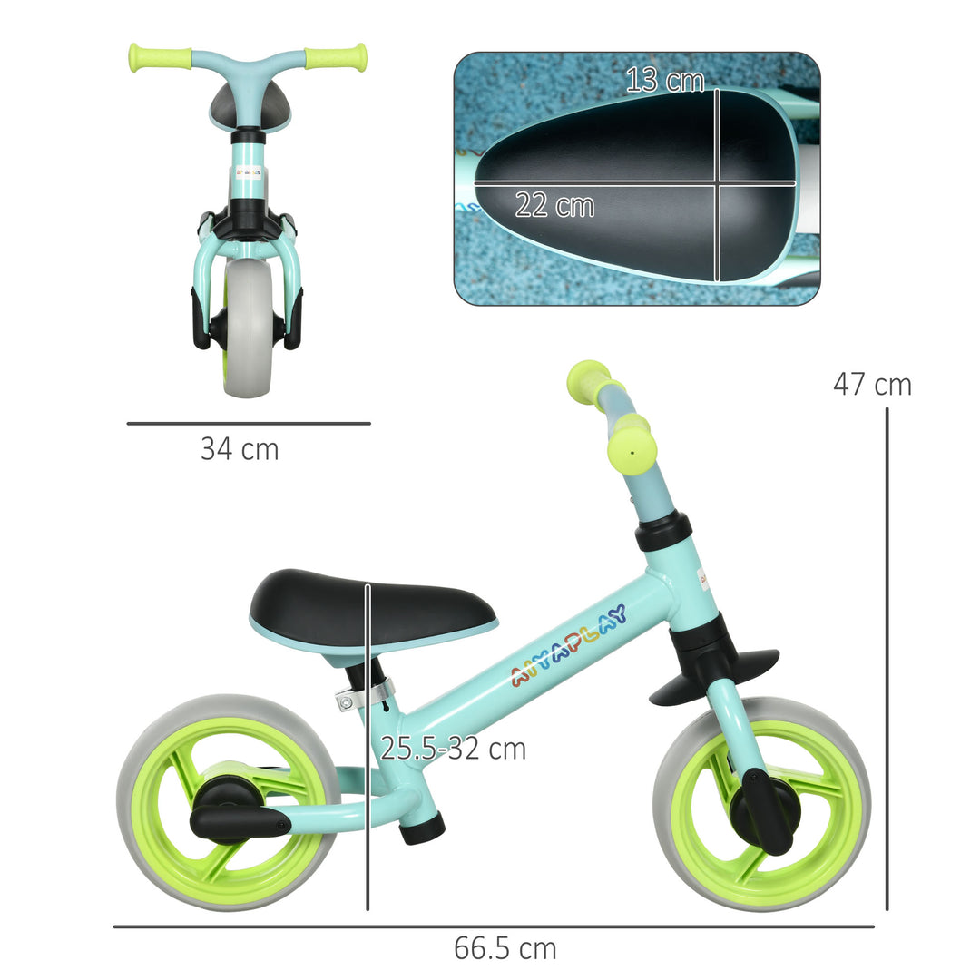 8" Balance Bike: Lightweight Kids Training Bicycle with Adjustable Seat & EVA Wheels