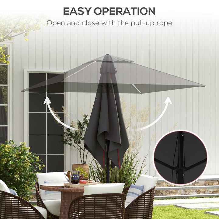 Waterproof Garden Parasol Umbrella with Air Vent