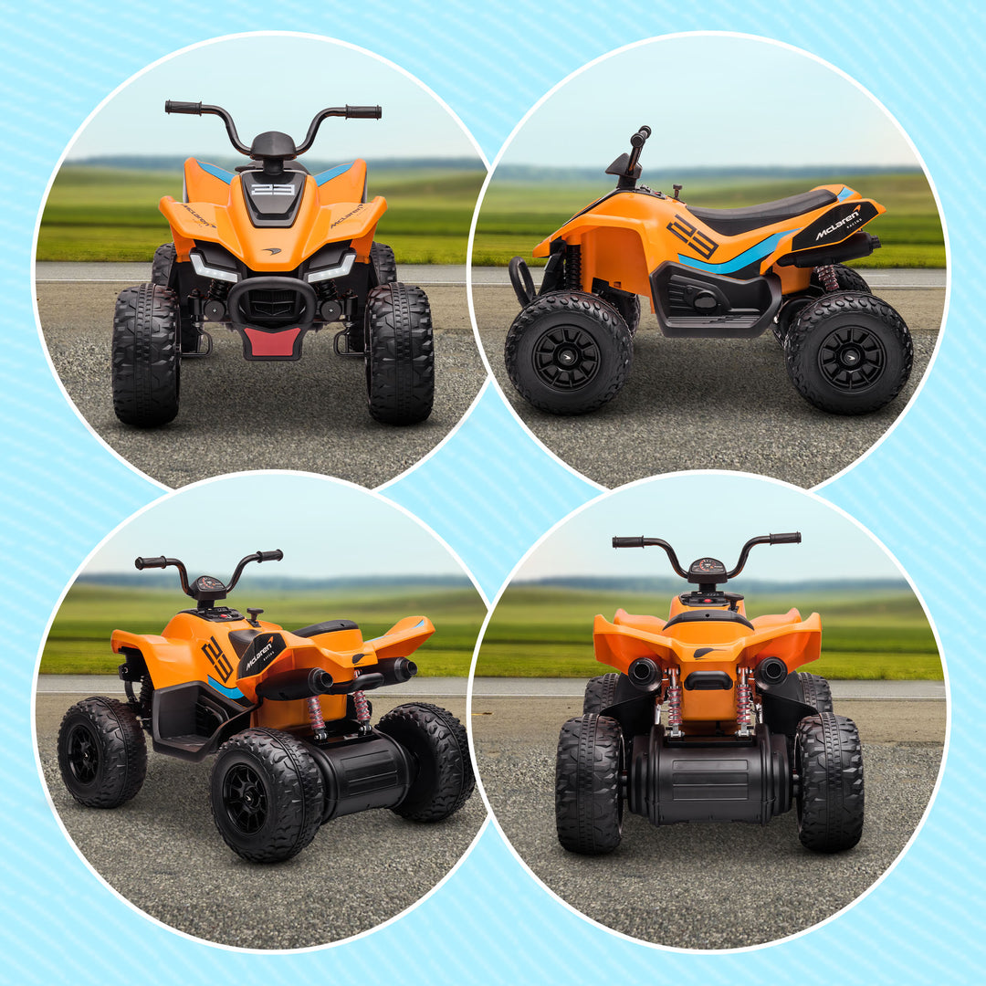 Mclaren Licensed 12V Quad Bike with Slow Start