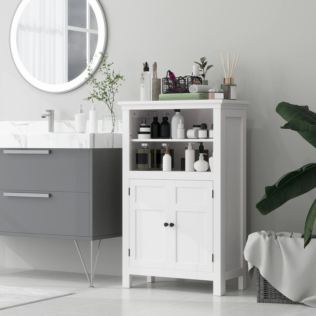 HOMCOM Multi-Storage Bathroom Cabinet