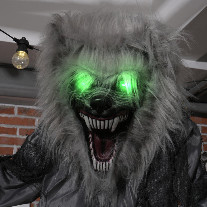 210cm 83" Skeleton Werewolf Outdoor Halloween Decoration