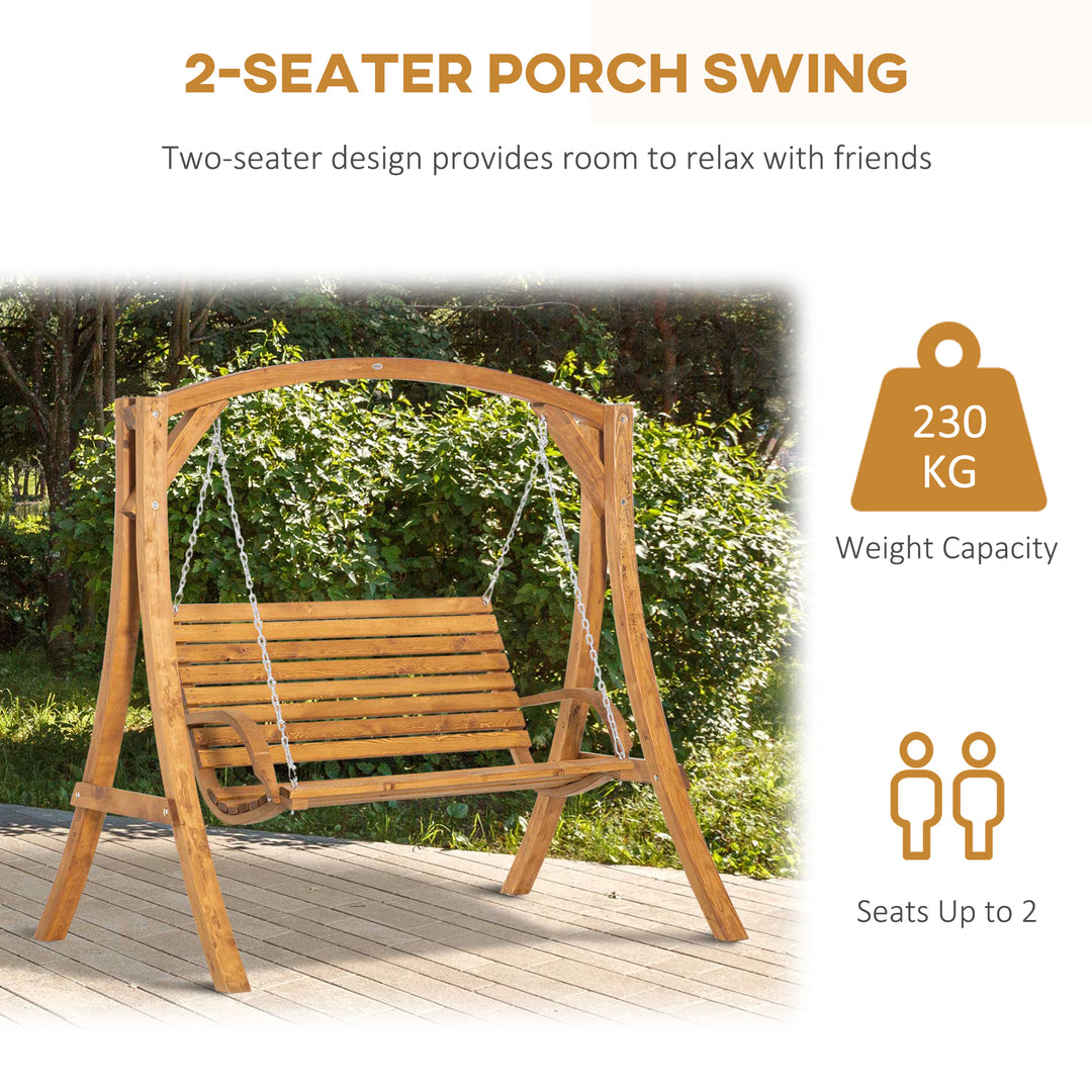 2 Seater Garden Swing Chair