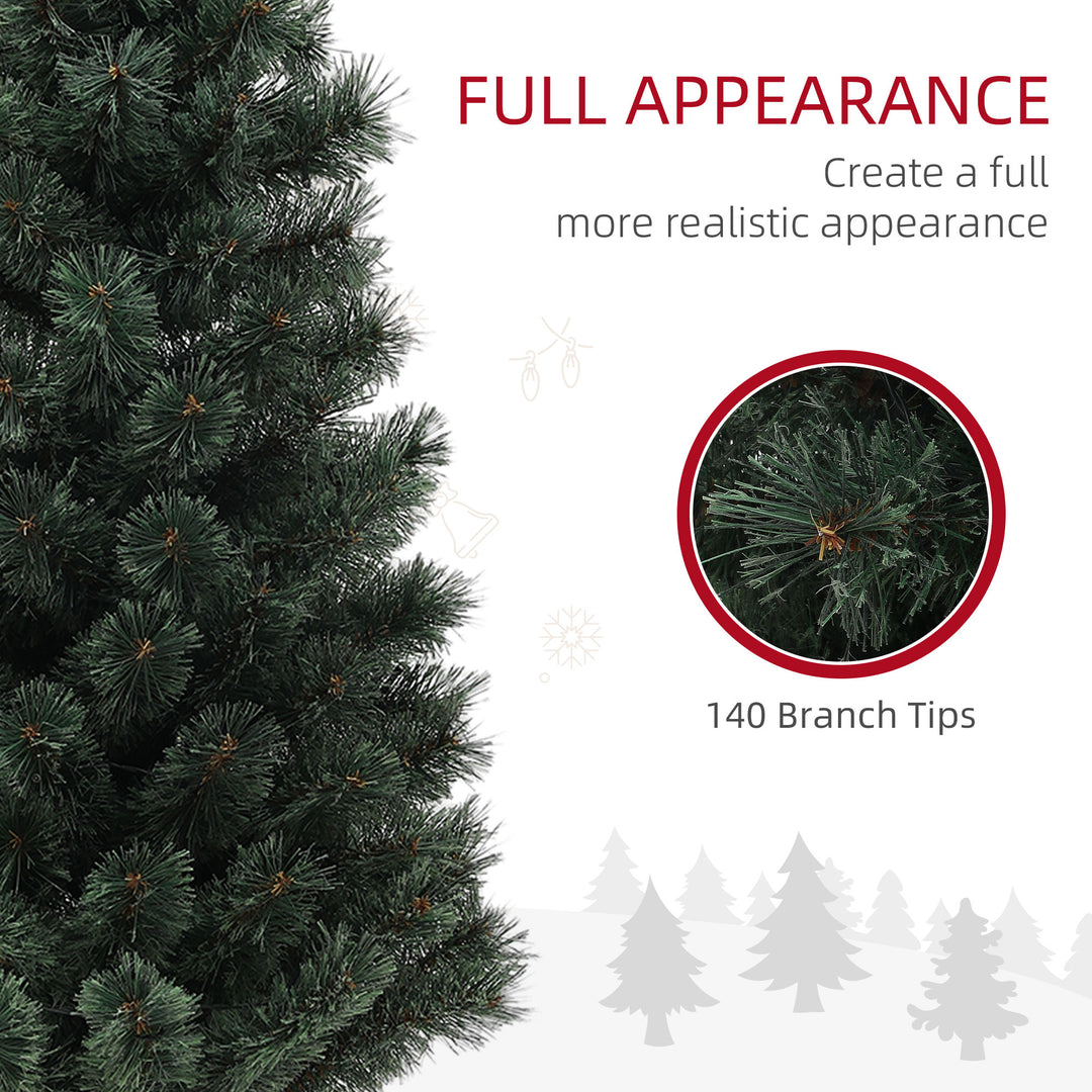 4ft Small Christmas Tree w/ 80 Warm White LED Lights