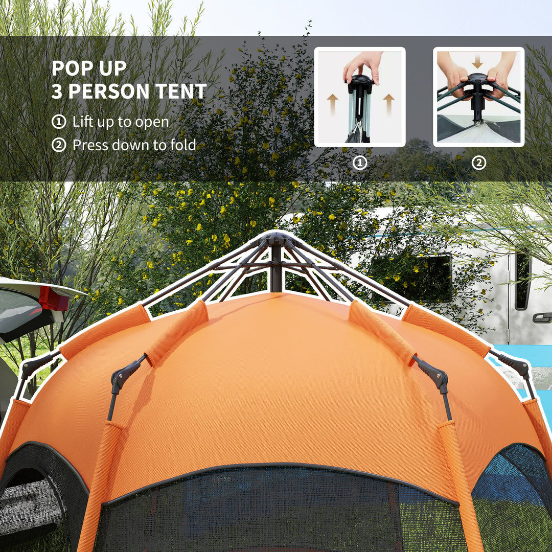 Hexagon Pop Up Tent for Six