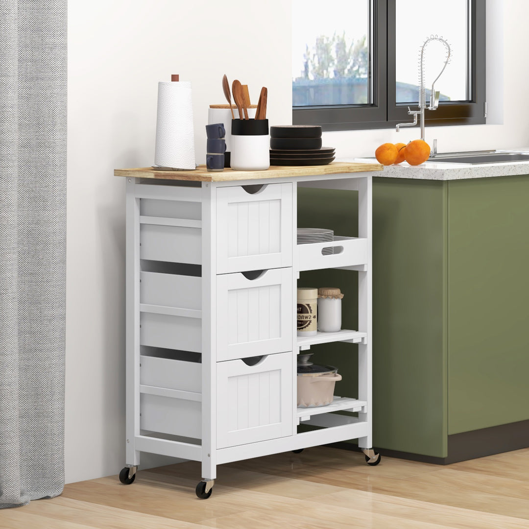 Rolling Kitchen Island Cart