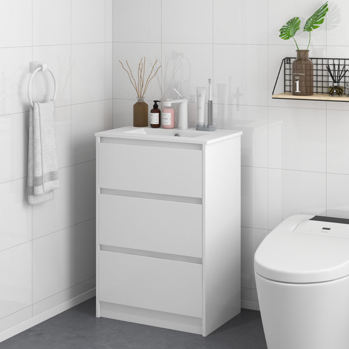 Kleankin Floor Standing Vanity Unit, White https://www.awin1.com/pclick.php?p=35839287899&a=1765756&m=17151 Aosom Default Title