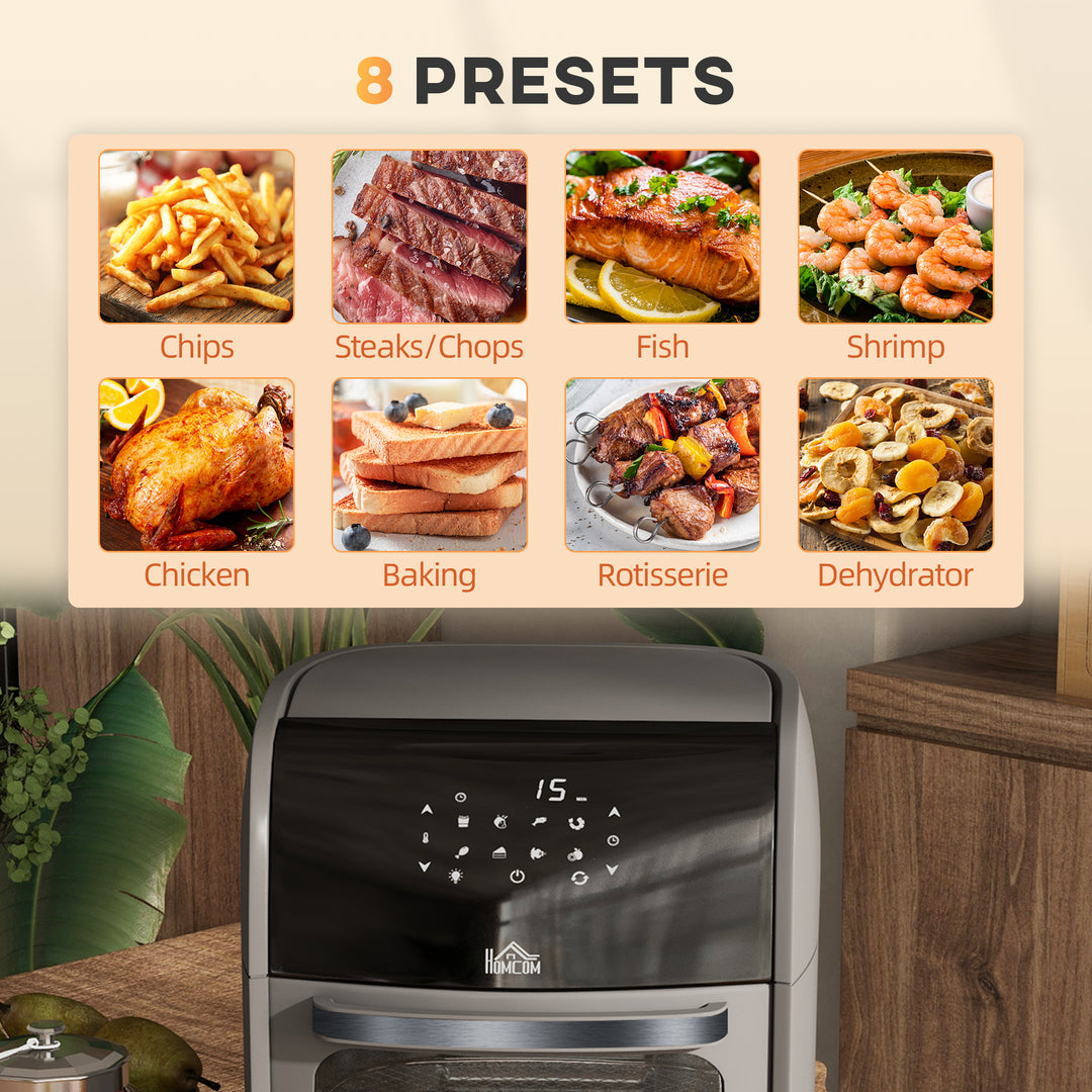 Digital Air Fryer Oven: 12L Capacity