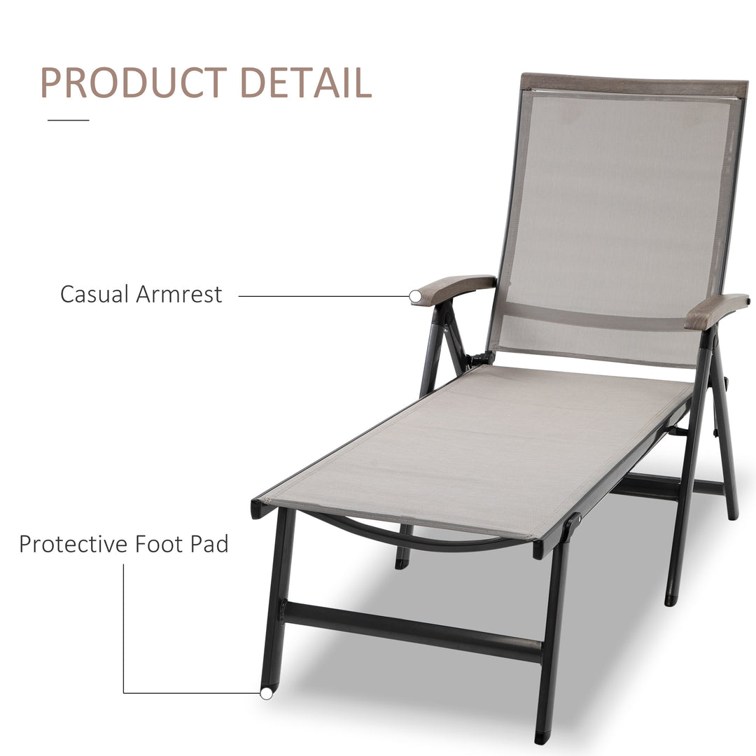 Outdoor Folding Sun Lounger