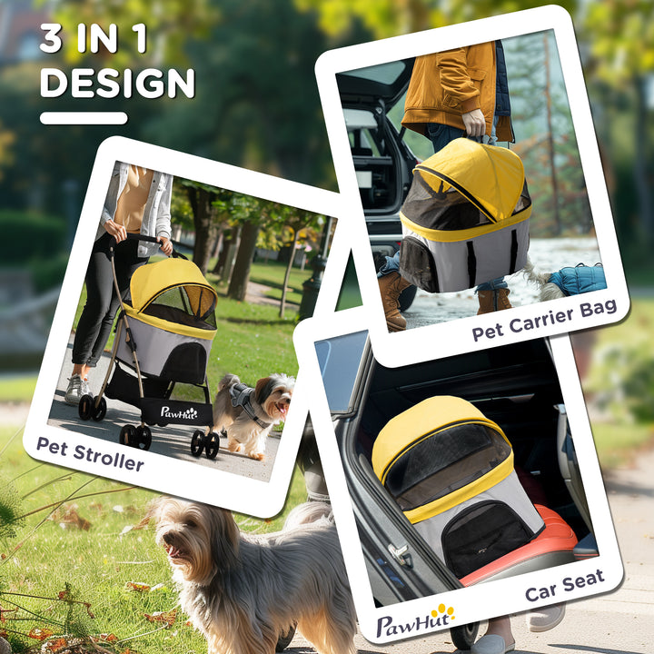 3-In-1 Dog Pushchair