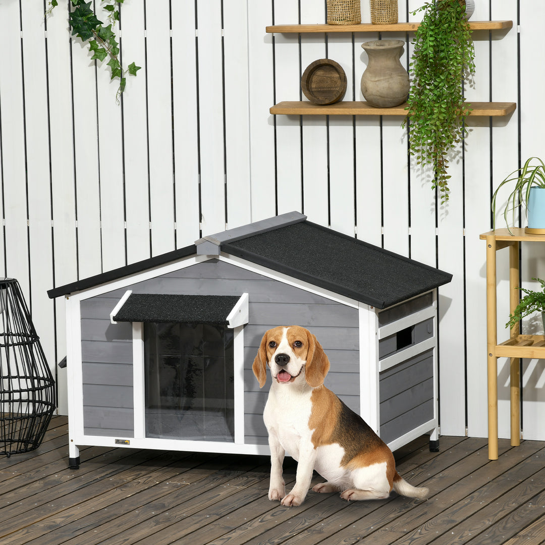 Large Wooden Dog Kennel Elevated Dog Kennels for Outside