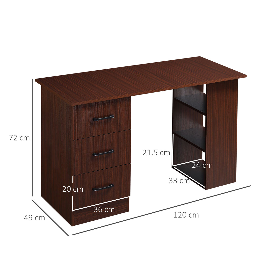 HOMCOM Office Desk with Storage