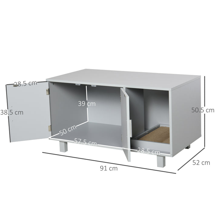 Cat Litter Box Enclosure