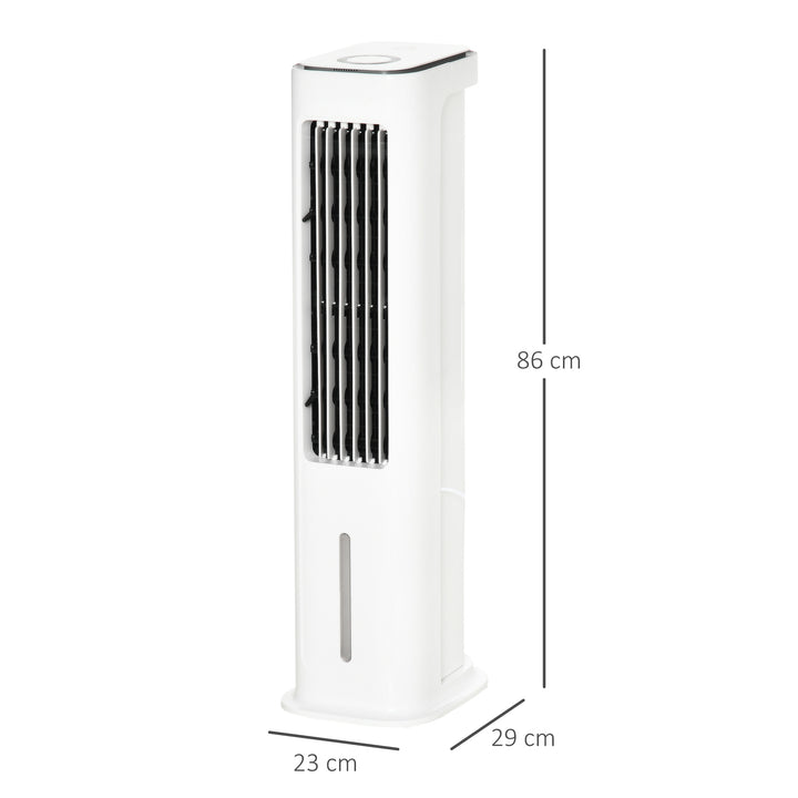 Ice Cooling Evaporative Air Cooler with Oscillation