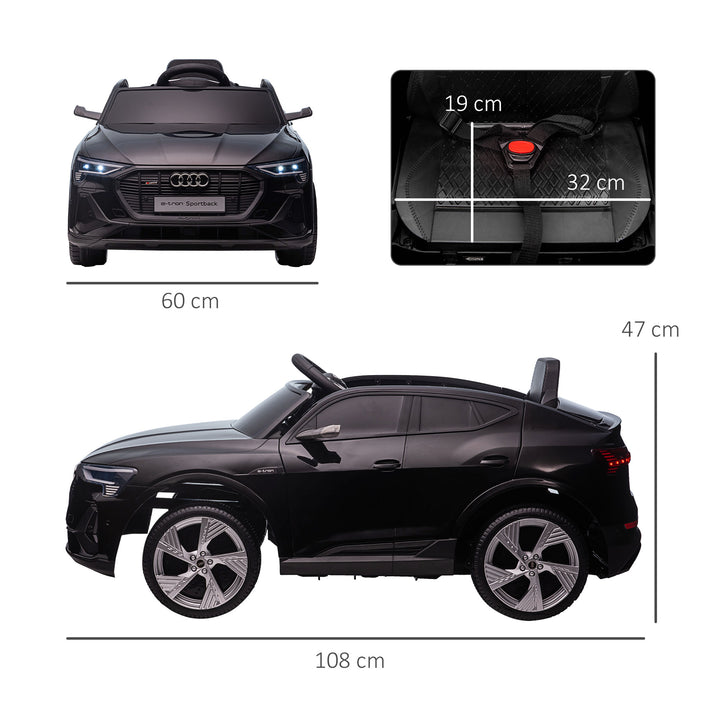 12V Audi E-tron Licensed Ride On Car