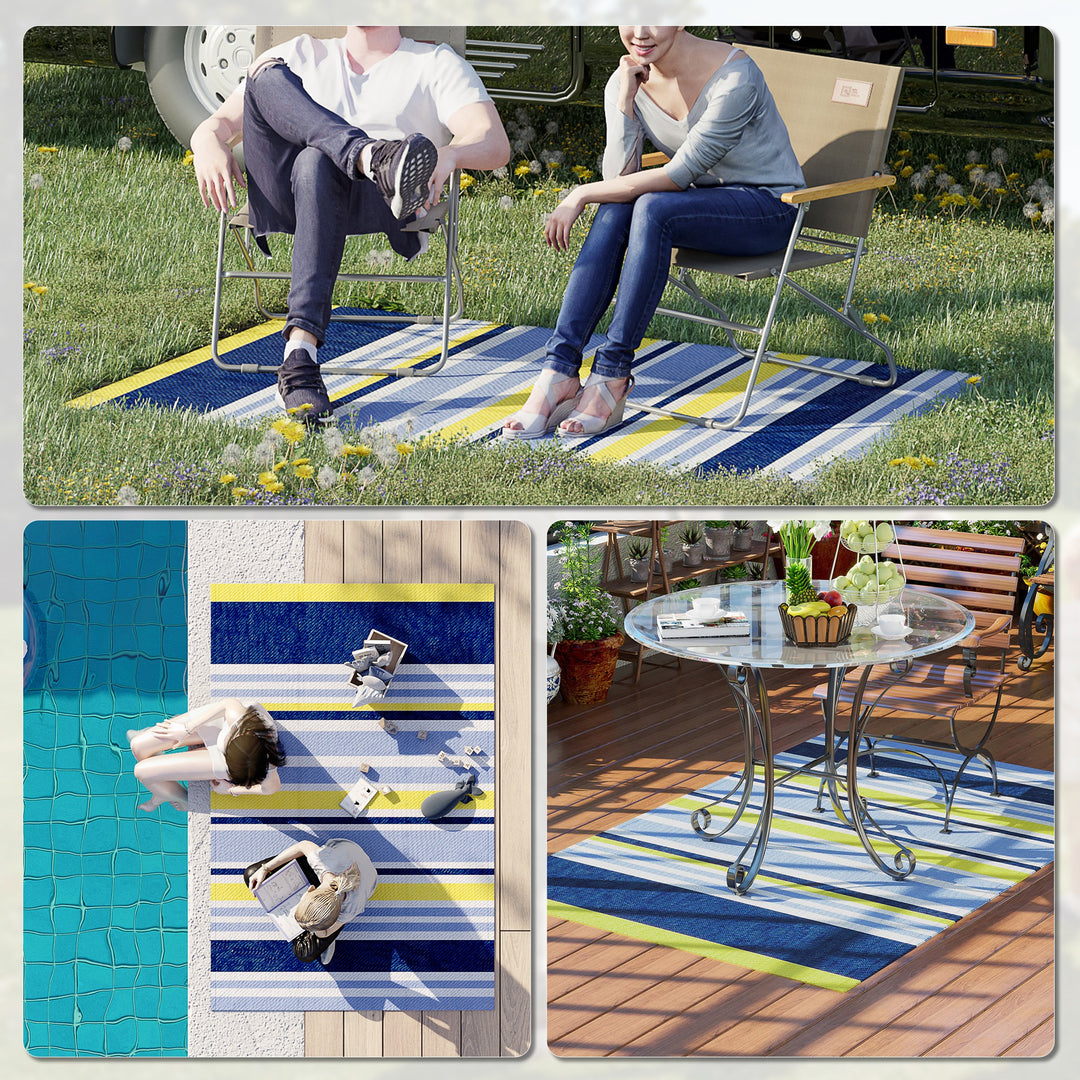 Reversible Waterproof Outdoor Rug