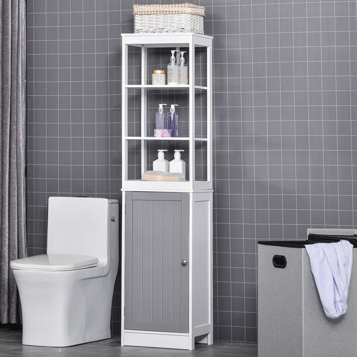 Kleankin Tallboy Bathroom Storage Cabinet